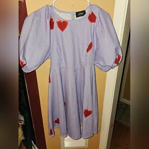 Cider Hearts Dress Sz Small Valentines Party
